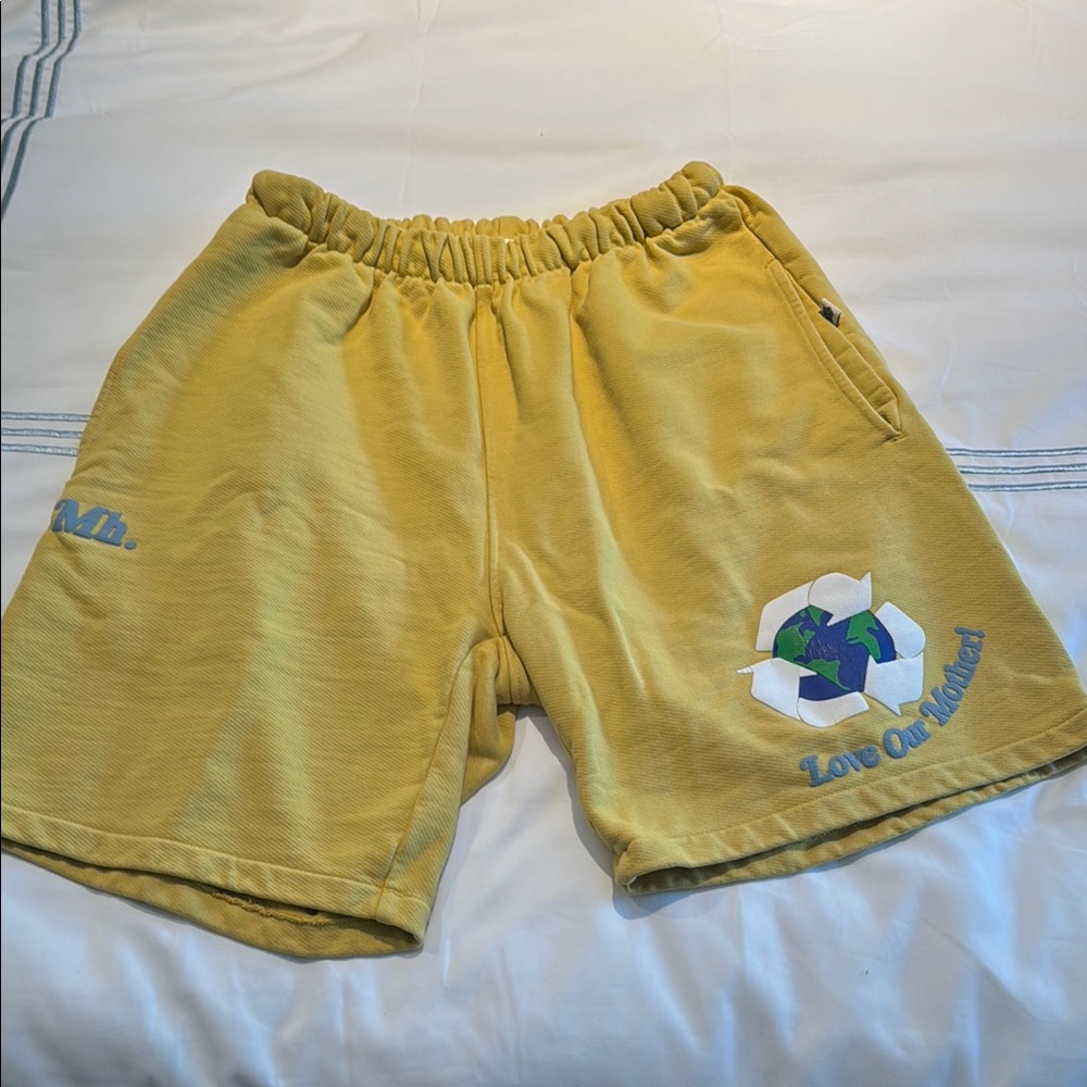 Yellow Eco-Friendly Shorts